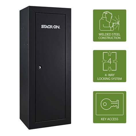 stack on gcb 14p steel 14 gun security cabinet|stack on fireproof gun cabinet.